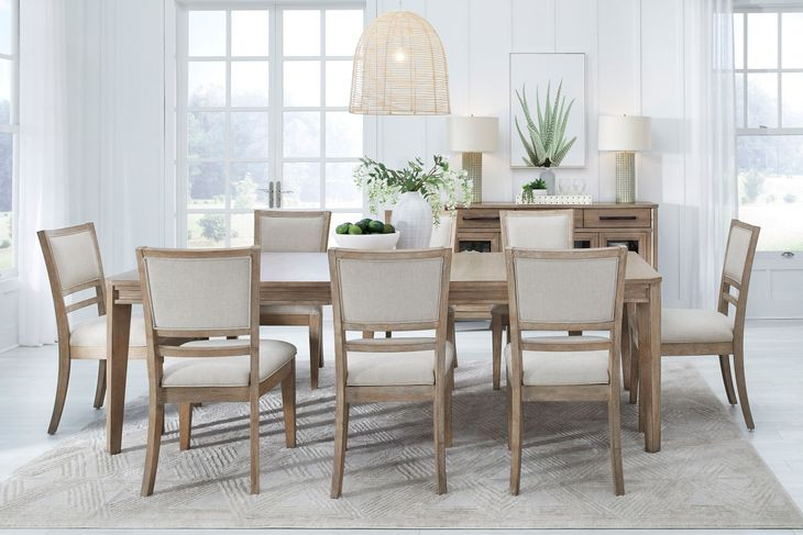 Breckenridge Medium Brown Extendable Rectangular Dining Room Set