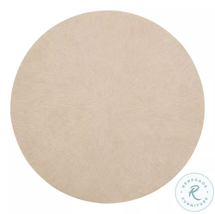 Wendover Polished Limestone And Venetian Dawn Accent Table