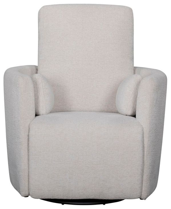 Trenton Mascarpone Manual Swivel Glider Recliner with Pillows