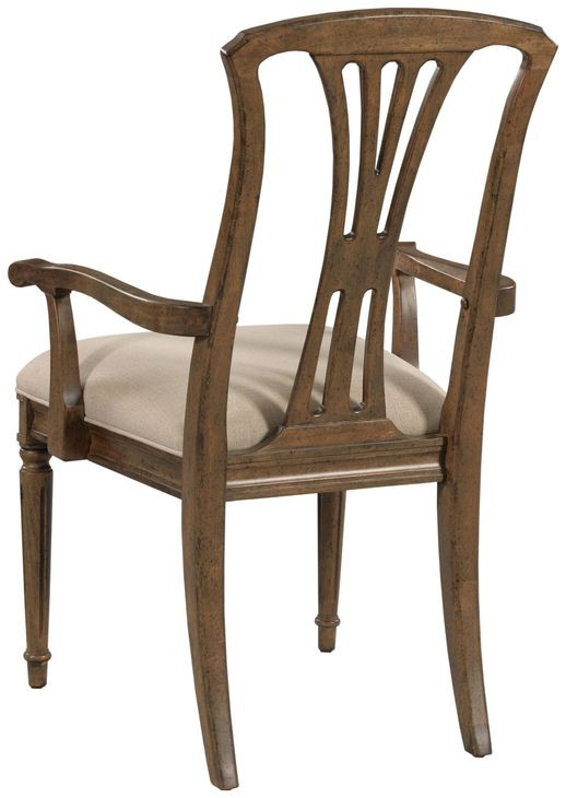 Ansley Fergesen Beige Upholstered Arm Chair