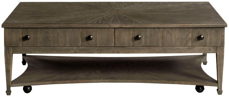 Emporium Carmine Medium Stain Rectangular Cocktail Table