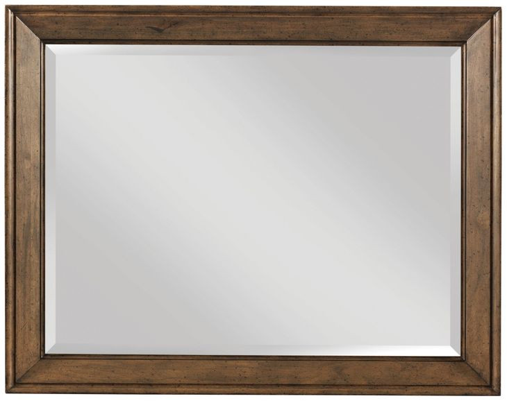 Ansley Castlemead Medium Stain Rectangular Dresser Mirror