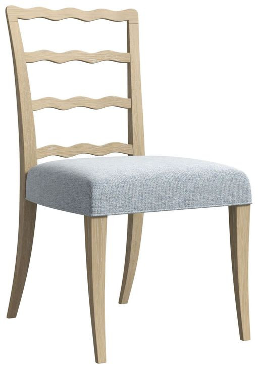 Haven Sea Blue Side Chair Set of 2