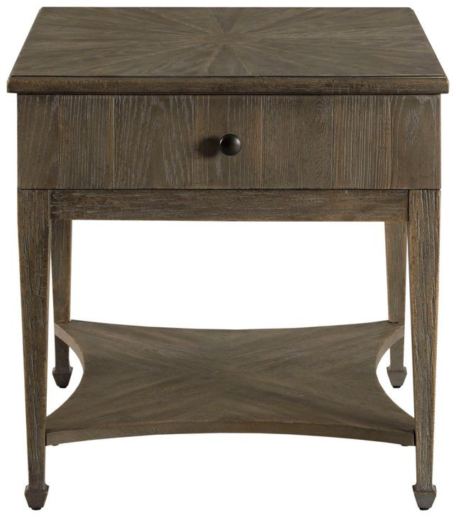 Emporium Carmine Medium Stain End Table