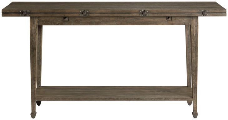 Emporium Valerie Medium Stain Rectangular Flip Top Sofa Table