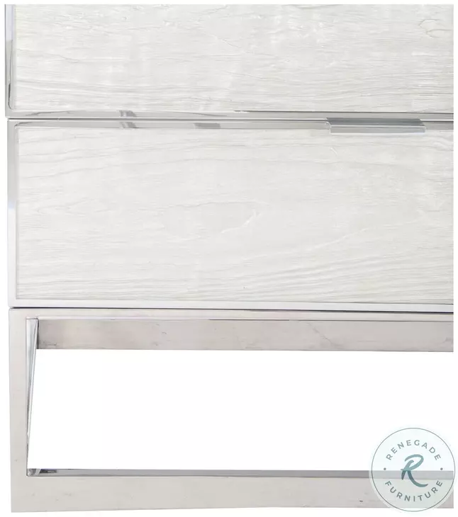 Parkhurst High Sheen White Lacquer Dresser