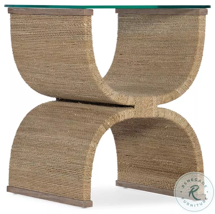 Lenny Browns Woven End Table