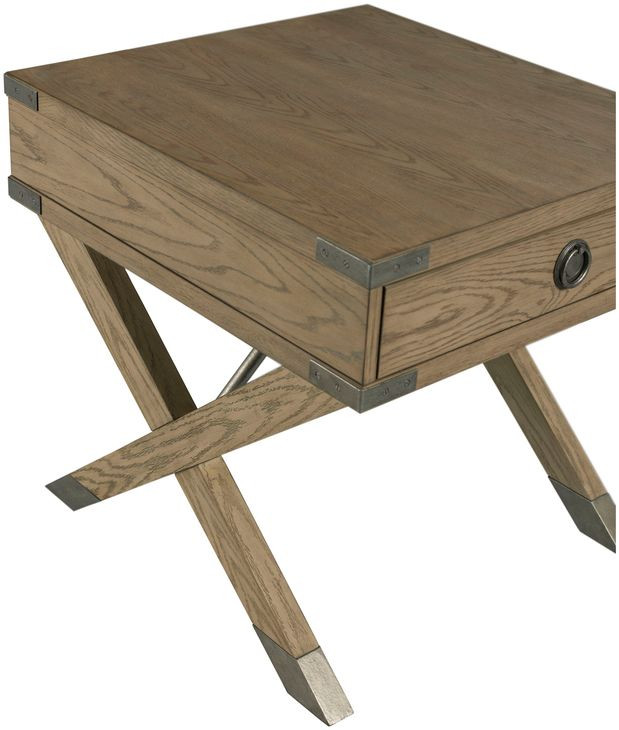 Crawford Light Stain End Table