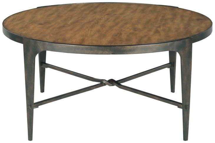 Olmsted Medium Stain Round Cocktail Table
