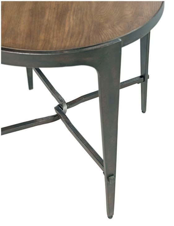 Olmsted Medium Stain Round End Table