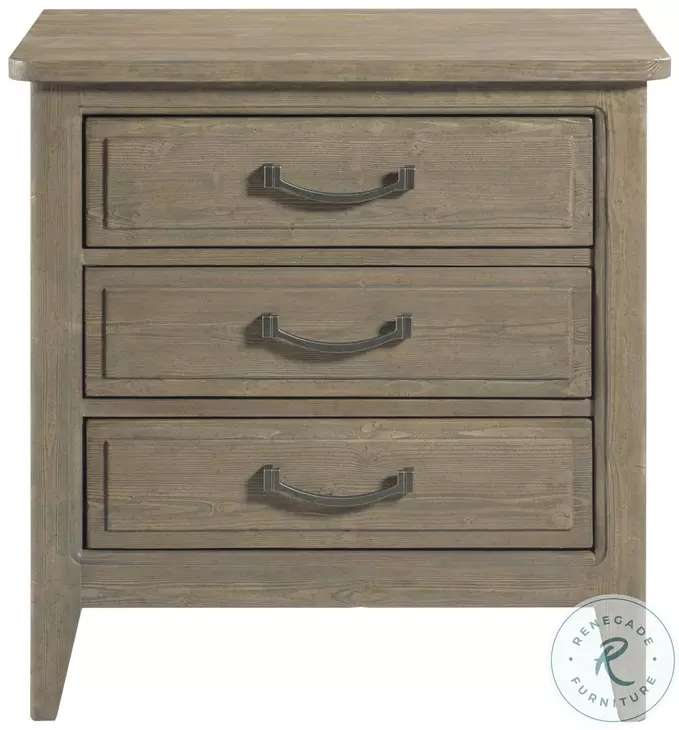 Urban Cottage Weathered Light Stain Oakmont Upholstered