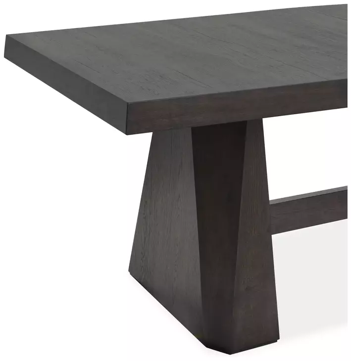 Tauren Coffee Bean 108" Extendable Rectangular Dining Table