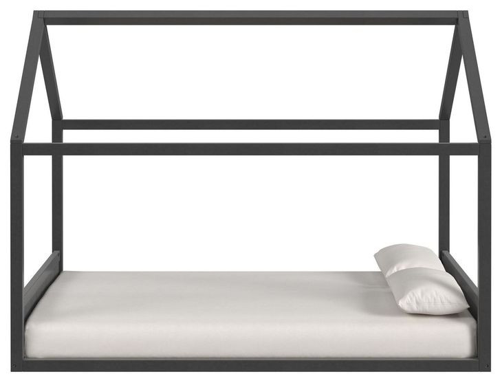 Santino Gray Full Montessori Bed