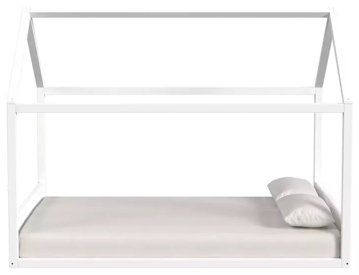 Santino White Full Montessori Bed