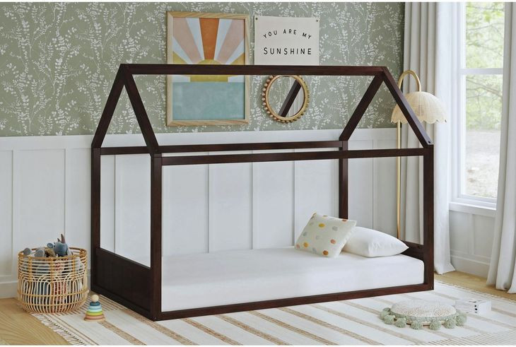 Santino Espresso Twin Montessori Bed