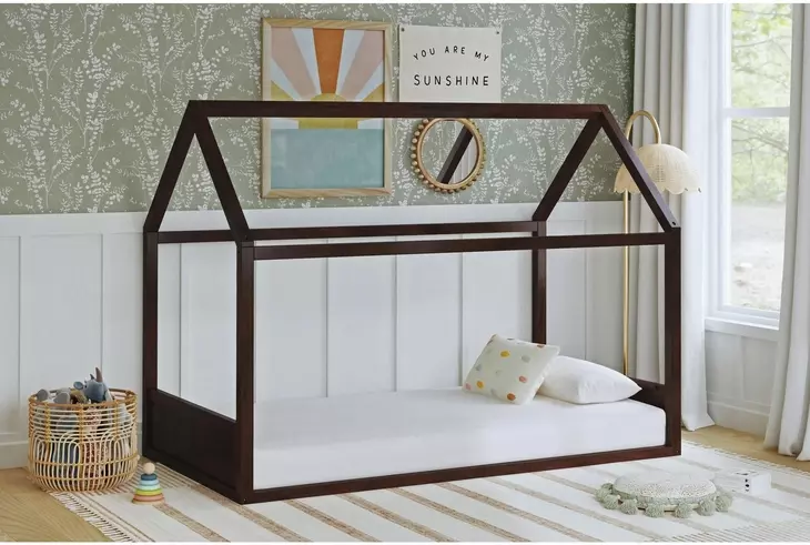 Santino Espresso Twin Montessori Bed