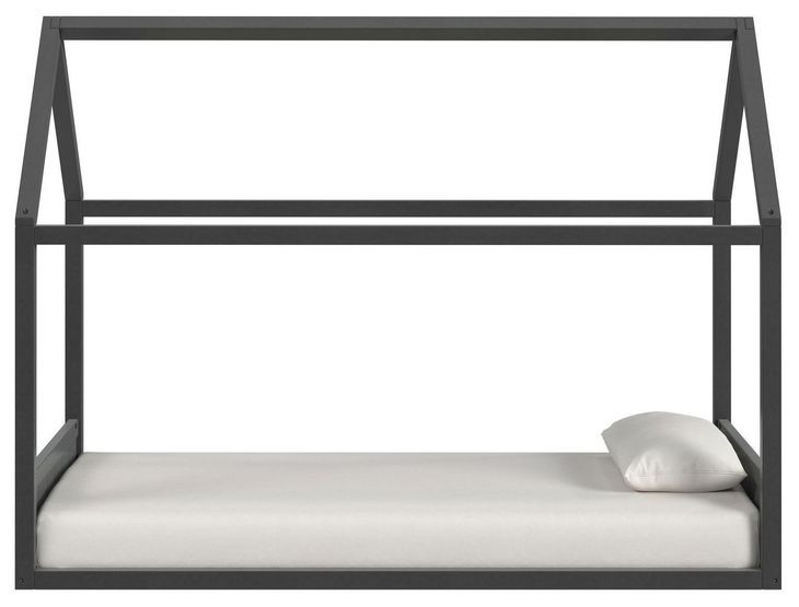 Santino Gray Twin Montessori Bed