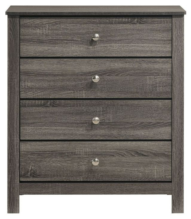 Santino Gray 4 Drawer Chest
