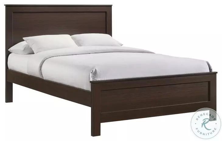 Santino Espresso Full Panel Bed