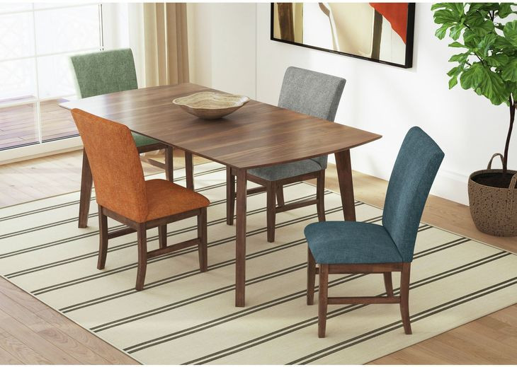 Veronica Walnut 71" Rectangular Dining Table