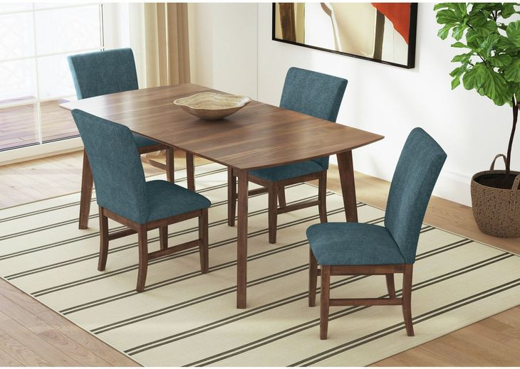 Veronica Walnut 71" Rectangular Dining Table
