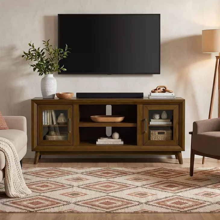 Veronica Walnut 60" TV Stand