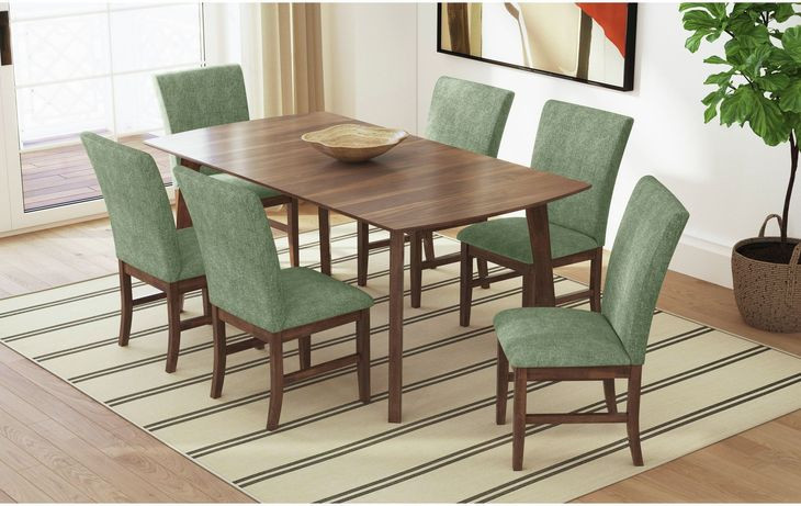 Veronica Avocado Upholstered Dining Side Chair Set of 2