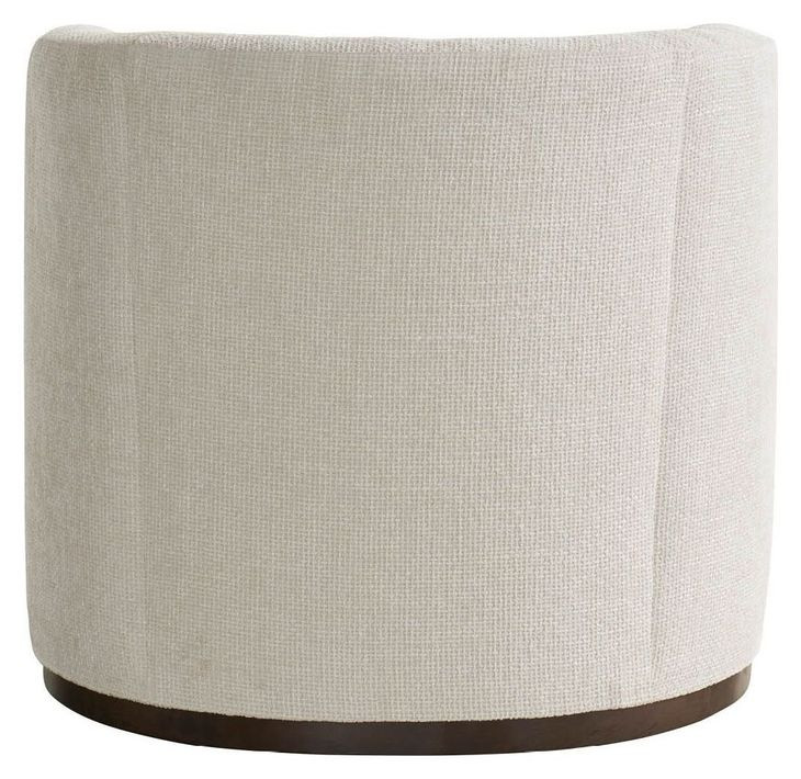 Talia Nona Vanilla Upholstered Swivel Chair