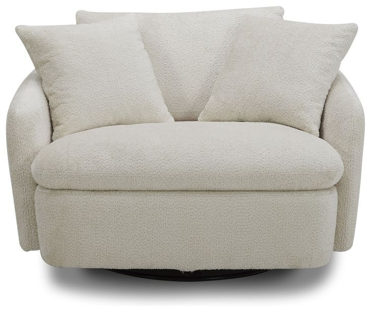 Boomer Utopia Sand Large Swivel Chair