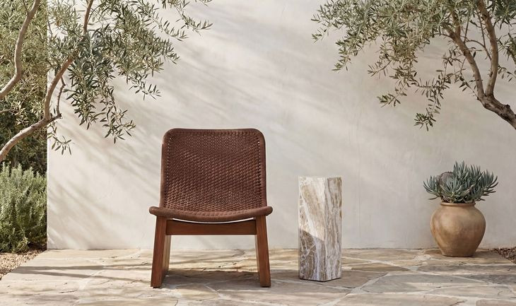 Nix Green Outdoor Rectangular Side Table