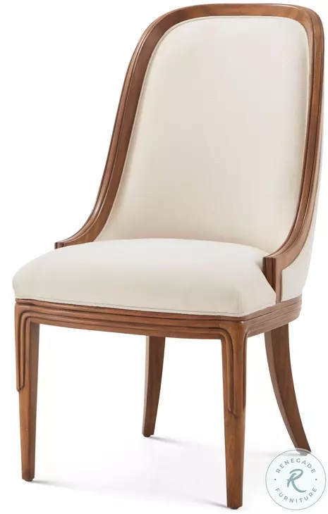 Dorchester Marshmallow Performance Fabric Side Chair