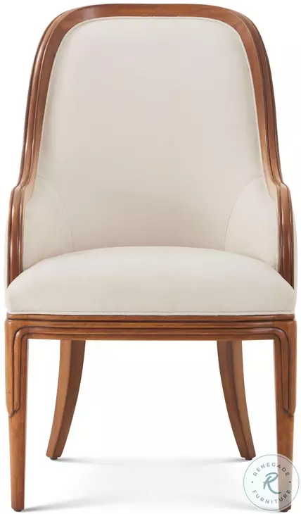 Dorchester Marshmallow Performance Fabric Arm Chair