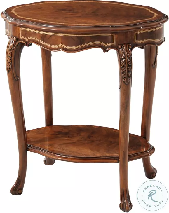 Millard Oxford 24" Oval Accent Table