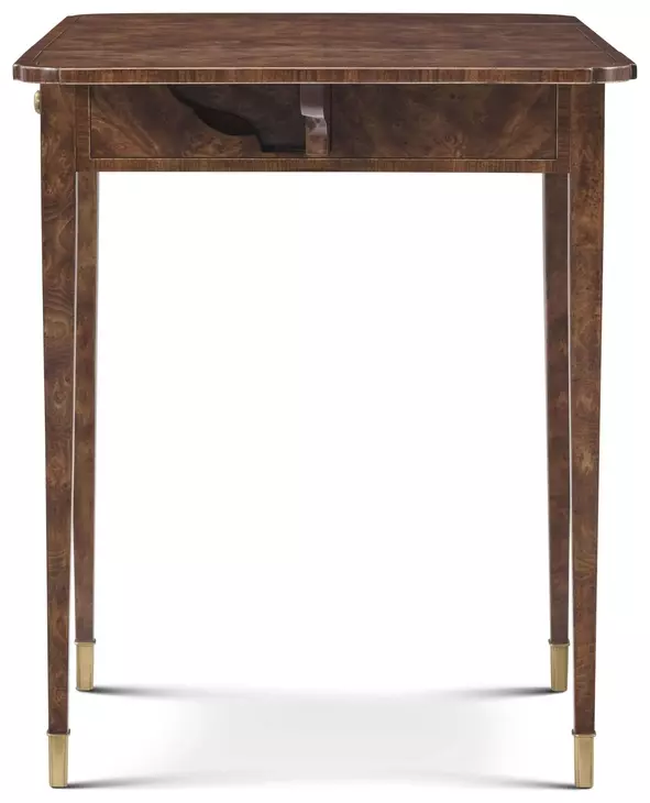 Stephen Church Yorkshire Umber and Gold Rectangular Rourke Accent Table