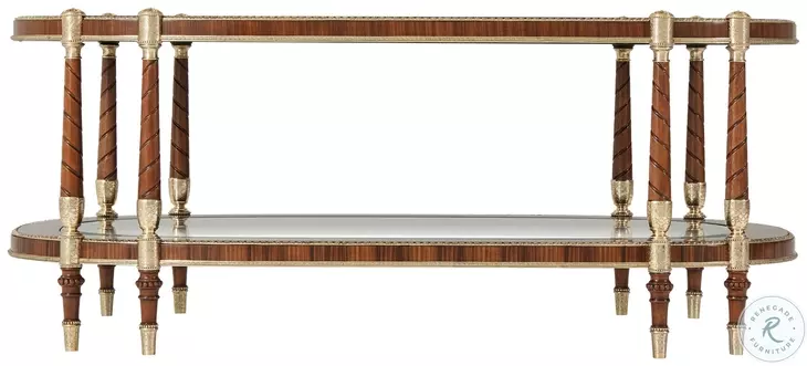 The Timothy Winterize 48" Oval Cocktail Table