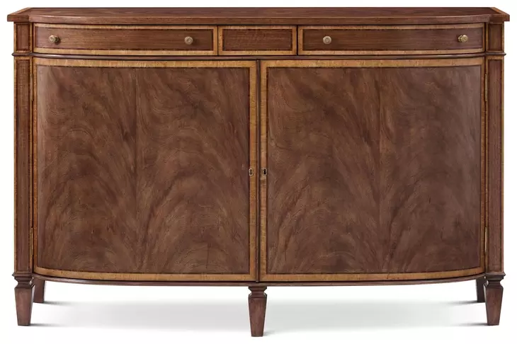 Stephen Church Cotswold Saddle and Stratford Tobacco 2 Door Darrow Sideboard