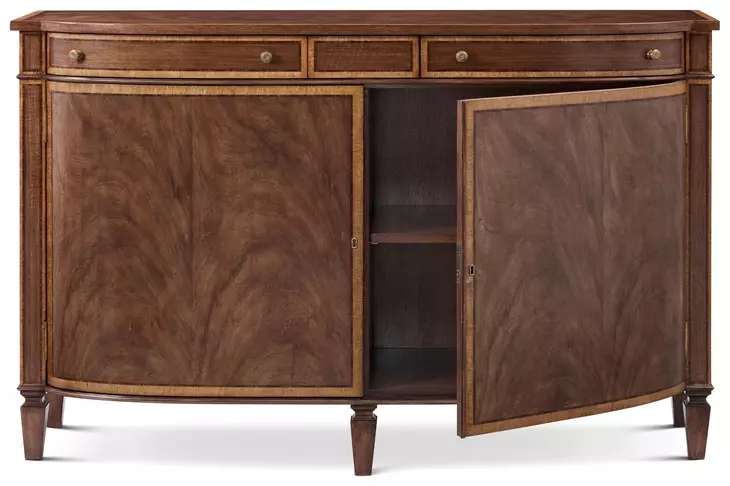 Stephen Church Cotswold Saddle and Stratford Tobacco 2 Door Darrow Sideboard