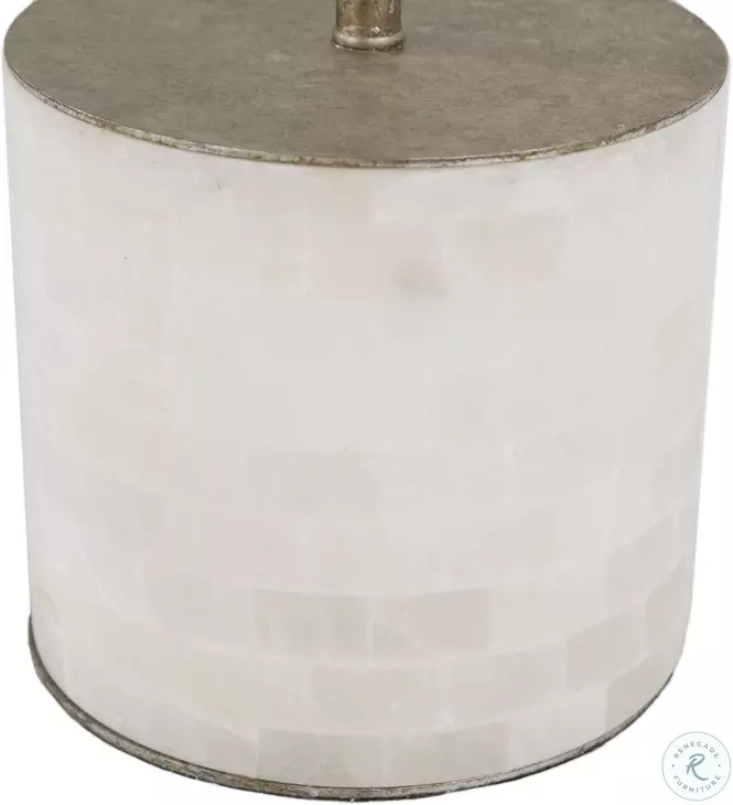 Lexi Champagne Metal Drinking Table