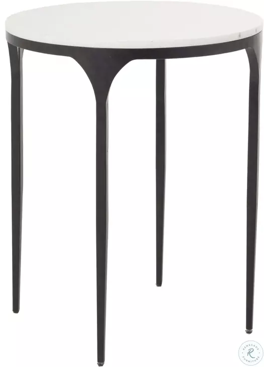 Hart Textured Black Side Table