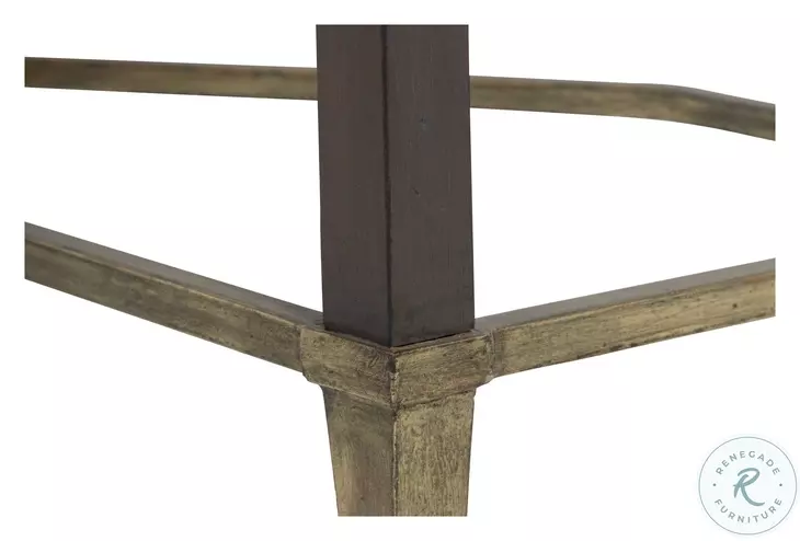 Sue Natural Black Console Table
