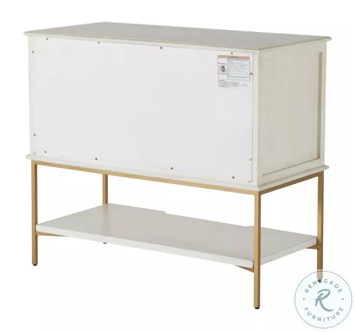 Riggs Sesame White Nightstand from Gabby | Coleman Furniture