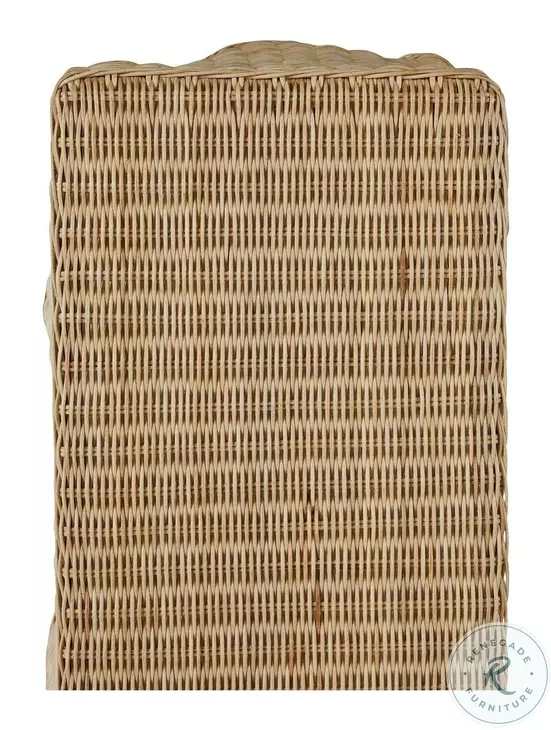 Desoto Natural Rattan Console Table