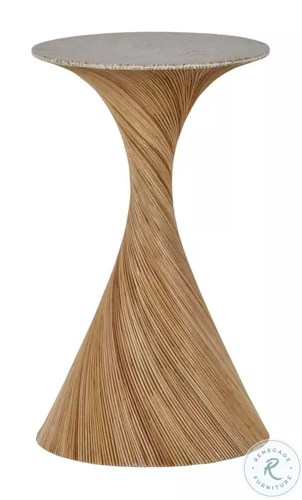 Kirk Natural Rattan Drink Table