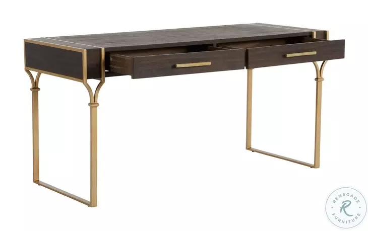 Salvador Painted Champagne Desk