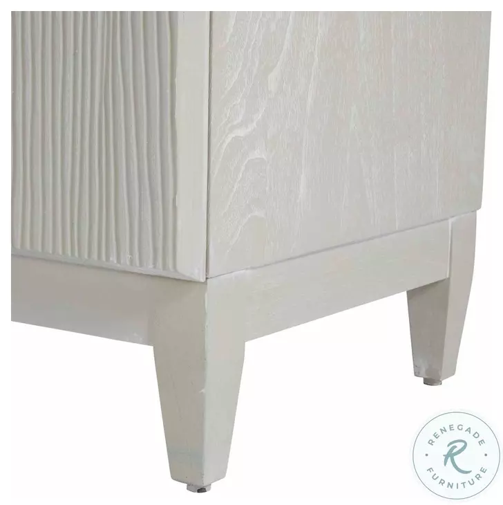 Tilden Cerused White Cabinet