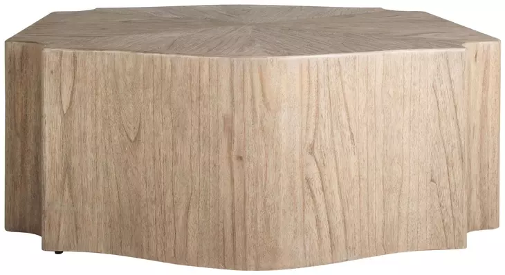 Ziya Light Blonde Free Form Cocktail Table