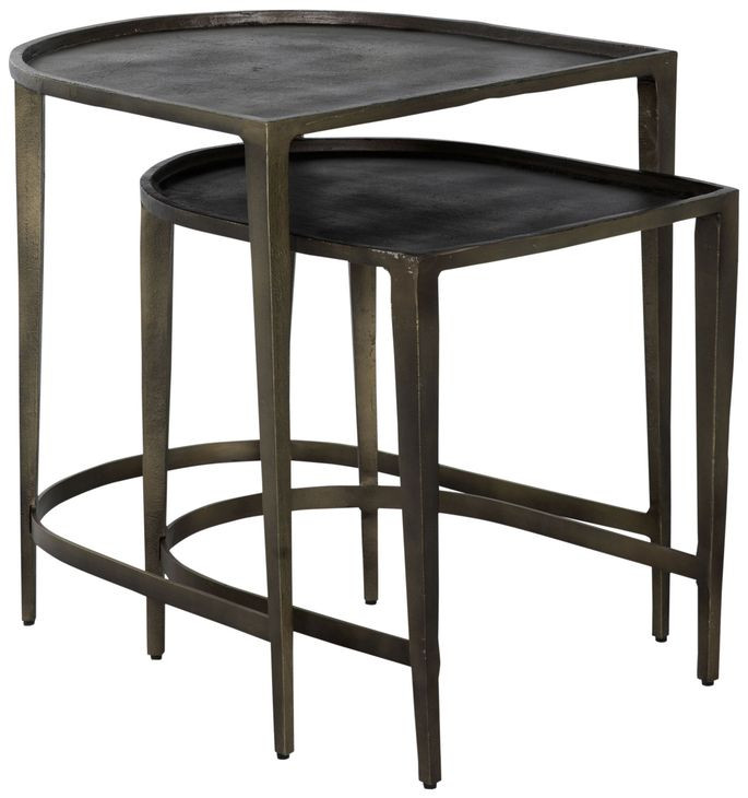 Dresden Antique Dark Bronze Side Table