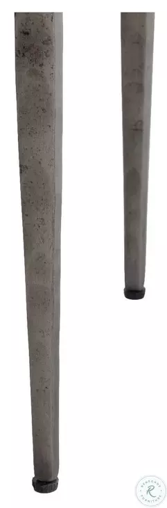 Nightingale Antique Nickel Side Table