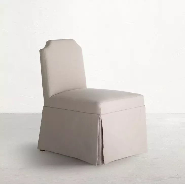 Edmund Ivory Beige Dining Chair Set Of 2