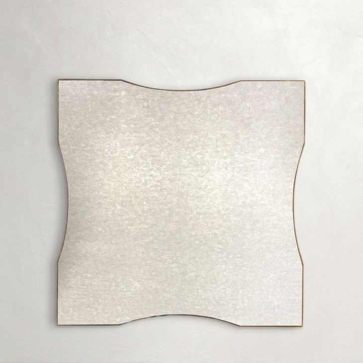 Holden Gilded Gold Square Accent Mirror